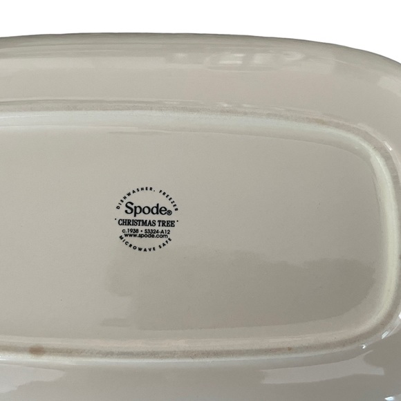 Spode Christmas Tree Dish - Picture 6 of 6